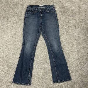 Levis 515 Bootcut Jeans Womens 6M 28X32 Blue Denim Y2K Stretch Waist